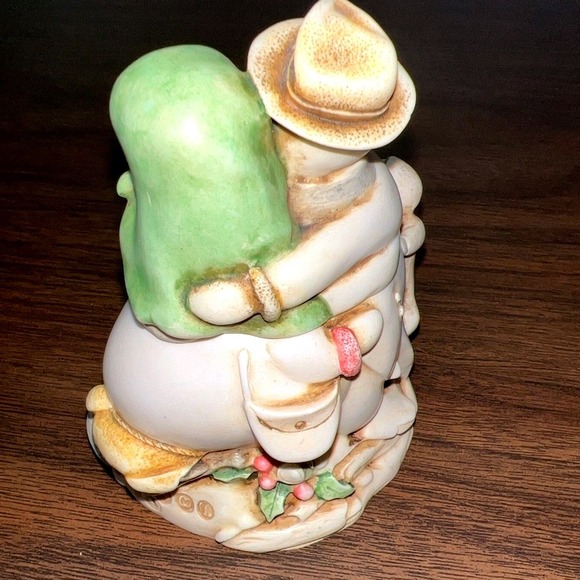 Harmony Kingdom Snowdonia Fields Snowmen Holiday Trinket Box Retired‎ NIB - Picture 8 of 12